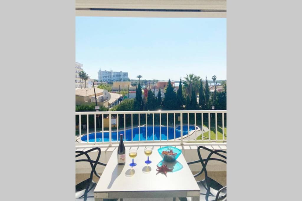 Apartment Francesca Beach With Pool In Playa De Alcudia Alcudia (Mallorca) Exteriör bild