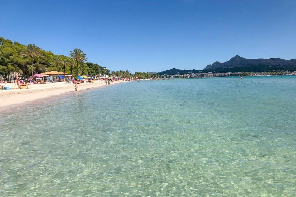Apartment Francesca Beach With Pool In Playa De Alcudia Alcudia (Mallorca) Exteriör bild
